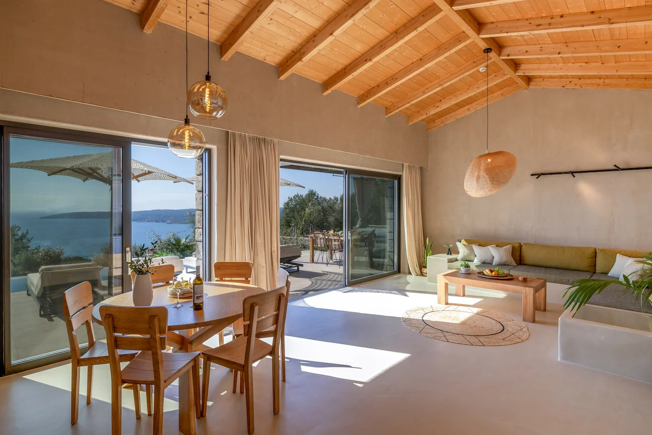 Kefalonia Villas - Villas Simotata Kefalonia - Apeiron Villas Kefalonia - Modern Villas Kefalonia